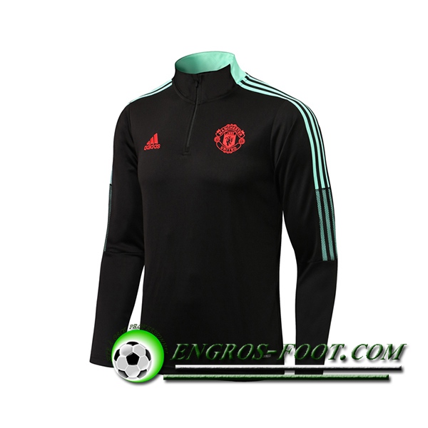 Sweatshirt Training Manchester United Gris/Rouge 2021/2022