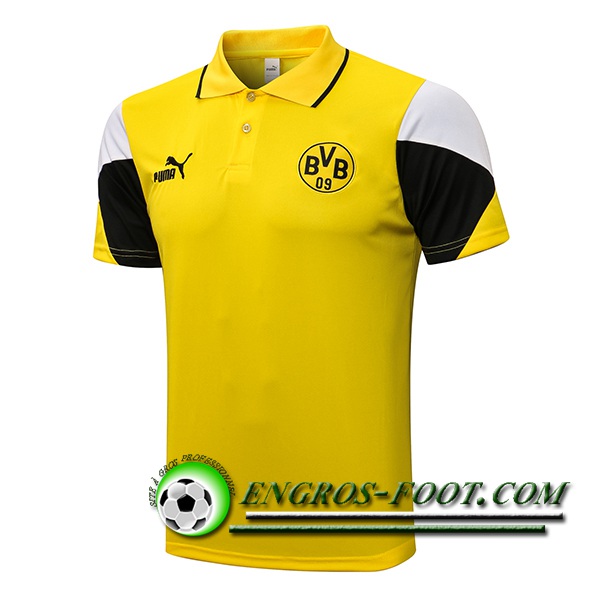 Polo Foot Dortmund BVB Jaune 2021/2022