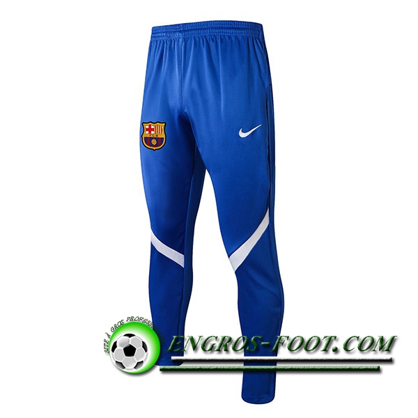 Training Pantalon Foot FC Barcelone Bleu 2021/2022 -4