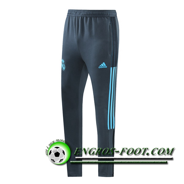 Training Pantalon Foot Real Madrid Bleu 2021/2022 -4