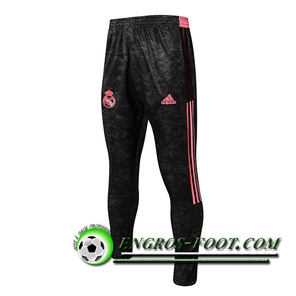 Training Pantalon Foot Real Madrid Noir/Rouge 2021/2022