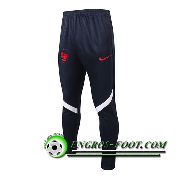 Training Pantalon Foot France Noir/Rouge 2021/2022