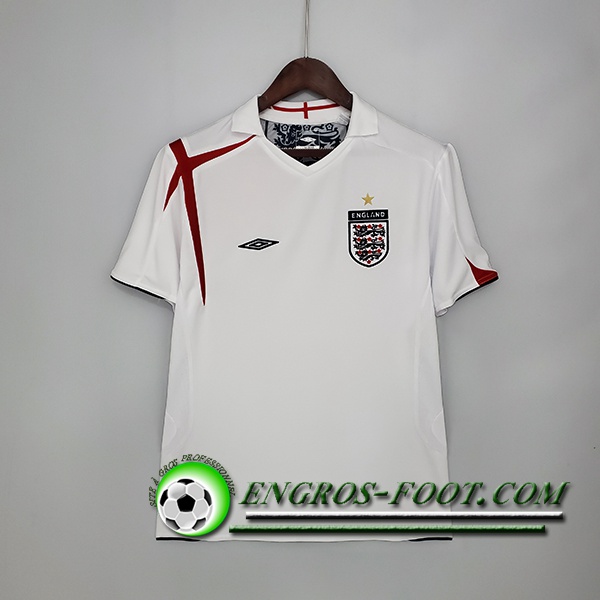 Maillot de Foot Angleterre Retro Domicile 2006