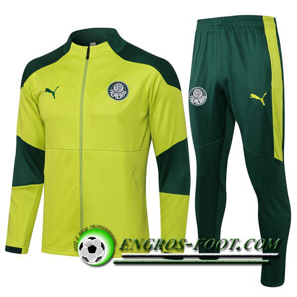 Ensemble Veste Survetement de Foot Palmeiras Vert 2021/2022