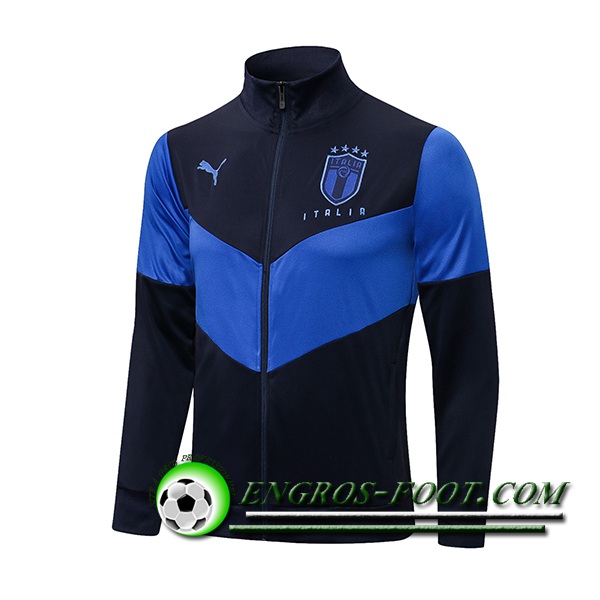 Nouveaux Veste Foot Italie Noir 2021/2022