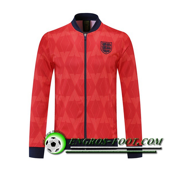 Nouveaux Veste Foot Angleterre Rouge 2021/2022