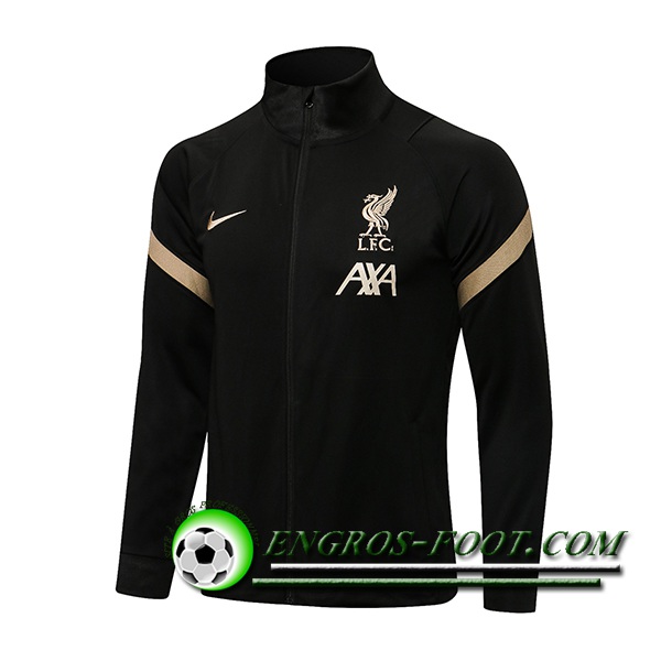 Nouveaux Veste Foot FC Liverpool Vert 2021/2022