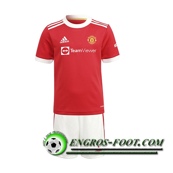 Maillot de Foot Manchester United Enfant Domicile 2021/2022