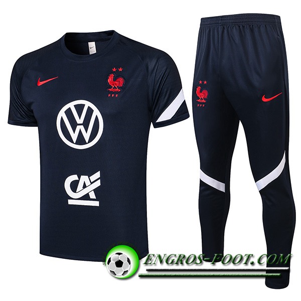 Ensemble Polo France + Pantalon Noir 2021/2022