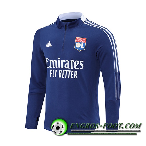 Sweatshirt Training Lyon OL Bleu 2021/2022