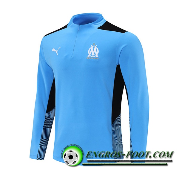 Sweatshirt Training Marseille OM Bleu 2021/2022