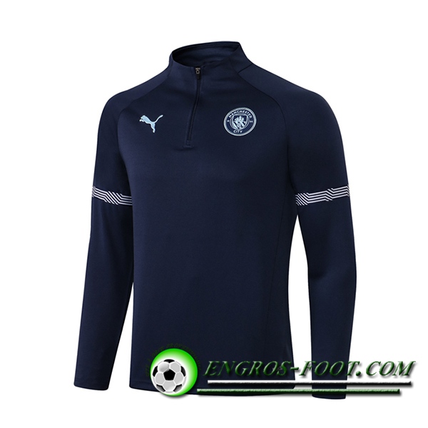 Sweatshirt Training Manchester City Bleu 2021/2022