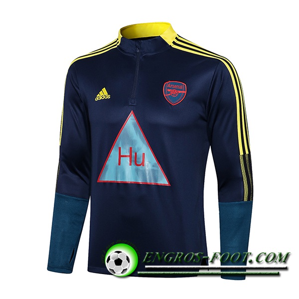 Sweatshirt Training FC Arsenal Bleu 2021/2022