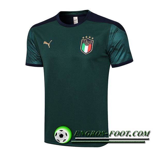 Polo Foot Italie Vert 2021/2022