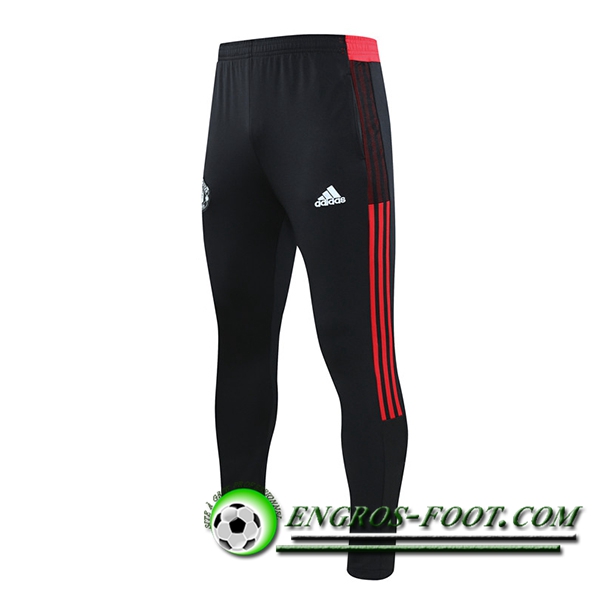 Training Pantalon Foot Manchester United Noir/Rouge 2021/2022