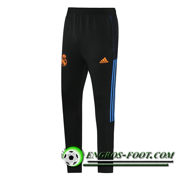 Training Pantalon Foot Real Madrid Noir/Bleu 2021/2022