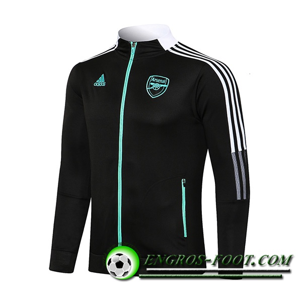 Nouveaux Veste Foot FC Arsenal Noir 2021/2022