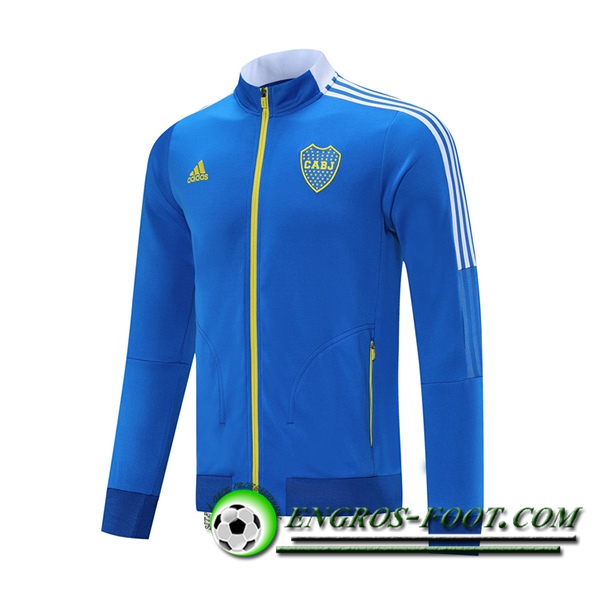 Nouveaux Veste Foot Boca Juniors Bleu 2021/2022