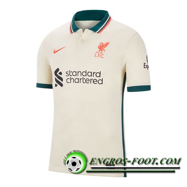 Nouveau Maillot de Foot FC Liverpool Exterieur 2021/2022