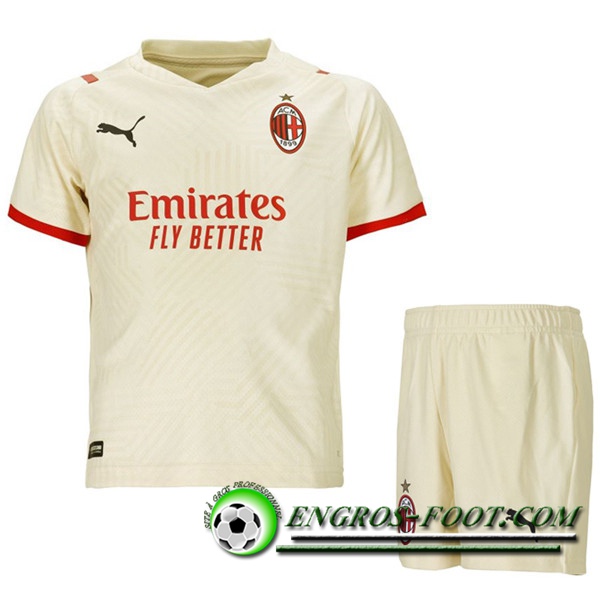 Maillot de Foot Milan AC Enfant Exterieur 2021/2022