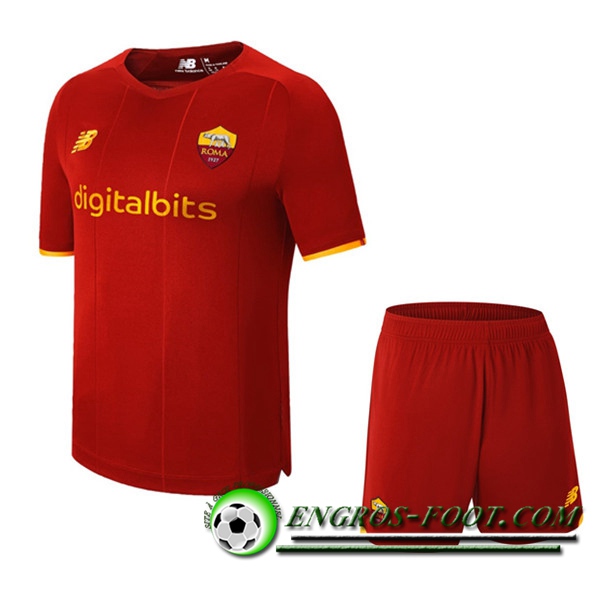 Maillot de Foot AS Roma Enfant Domicile 2021/2022