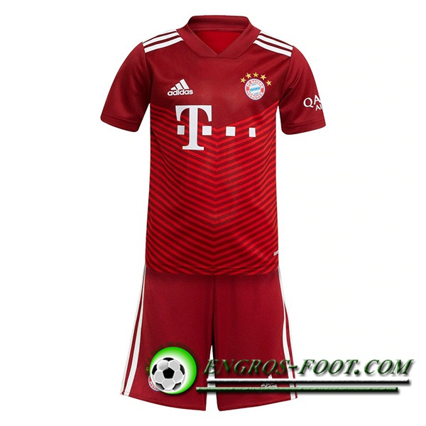 Maillot de Foot Bayern Munich Enfant Domicile 2021/2022