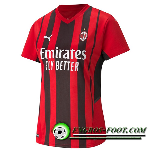 Maillot de Foot Milan AC Femme Domicile 2021/2022