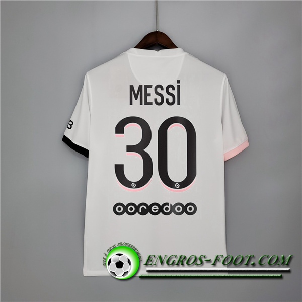 Maillot de Foot PSG MESSI 30 Exterieur 2021/2022