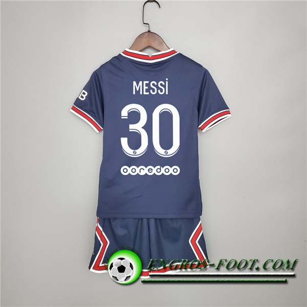 Maillot de Foot PSG Enfant MESSI 30 Domicile 2021/2022