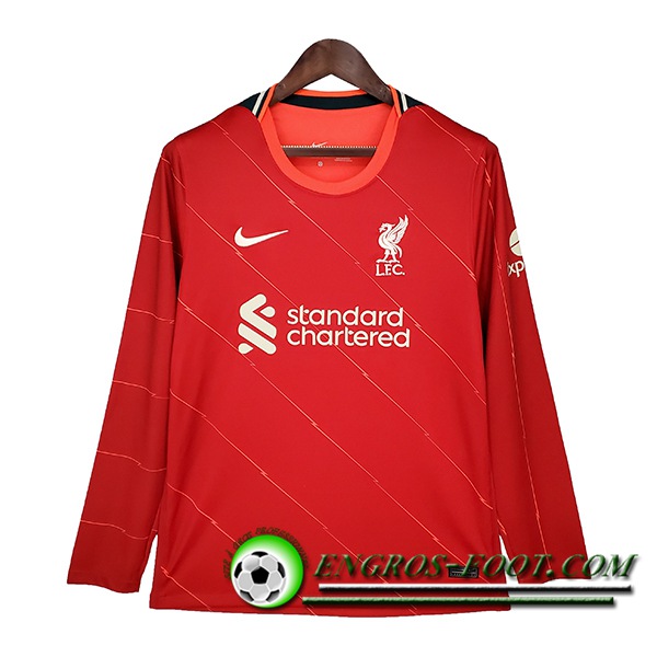 Maillot de Foot FC Liverpool Domicile Manche longue 2021/2022