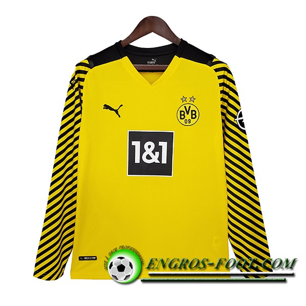 Maillot de Foot Dortmund BVB Domicile Manche longue 2021/2022