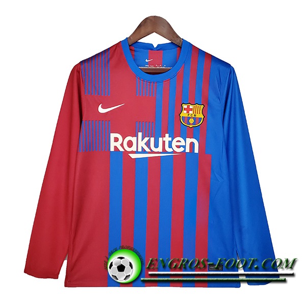 Maillot de Foot FC Barcelone Domicile Manche longue 2021/2022