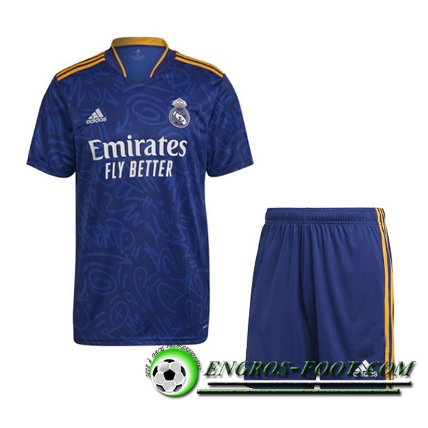 Maillot de Foot Real Madrid Enfant Exterieur 2021/2022