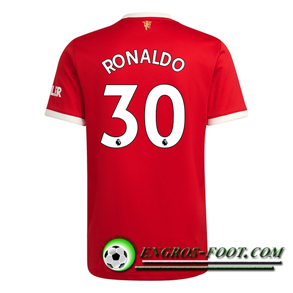 Nouveau Maillot Manchester United Ronaldo 30 Domicile 2021/2022