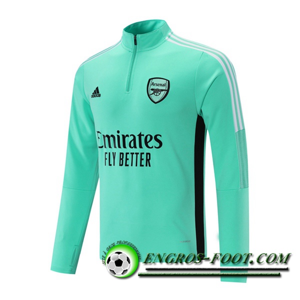 Sweatshirt Training FC Arsenal Vert/Noir 2021/2022