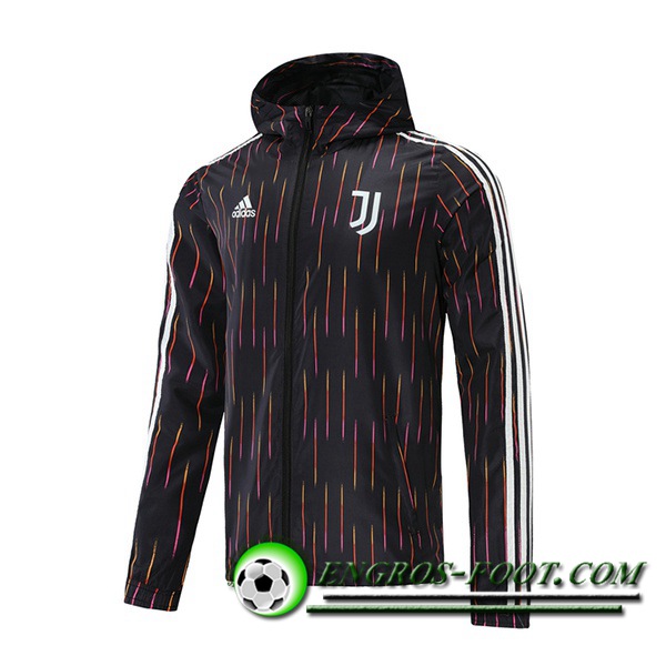 Coupe-Vent Juventus Rouge/Noir 2021/2022