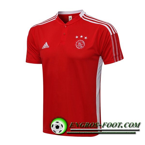 Polo Foot AFC Ajax Rouge 2021/2022