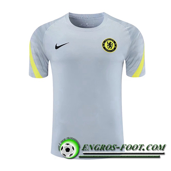 Training T-Shirts FC Chelsea Gris/Jaune 2021/2022