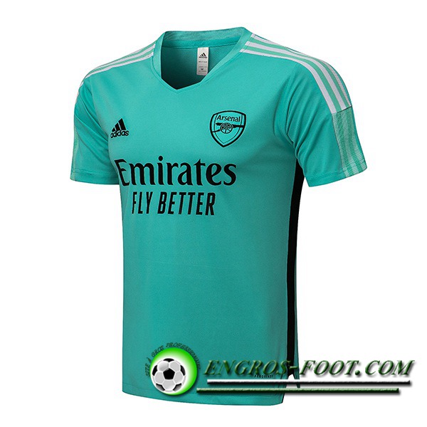 Training T-Shirts FC Arsenal Vert/Noir 2021/2022