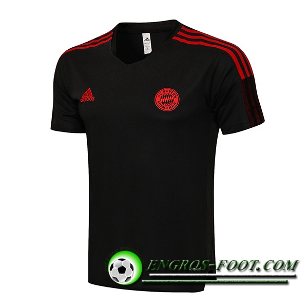 Training T-Shirts Bayern Munich Noir/Rouge 2021/2022