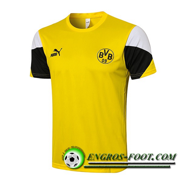 Training T-Shirts Dortmund BVB Jaune/Noir 2021/2022