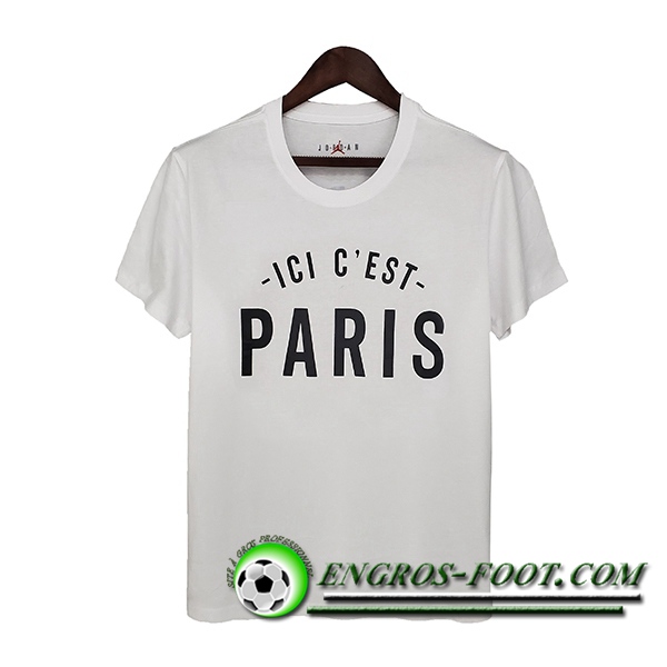 Training T-Shirts Jordan PSG Blanc 2021/2022 -2