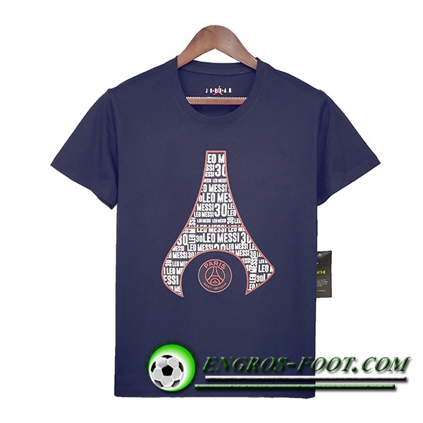 Training T-Shirts Jordan PSG Bleu Marin/Blanc 2021/2022