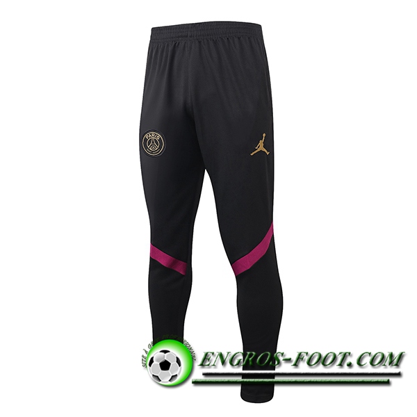 Training Pantalon Foot Jordan PSG Blanc/Noir 2021/2022