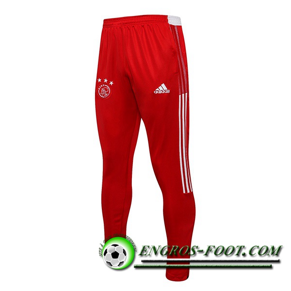 Training Pantalon Foot AFC Ajax Rouge 2021/2022