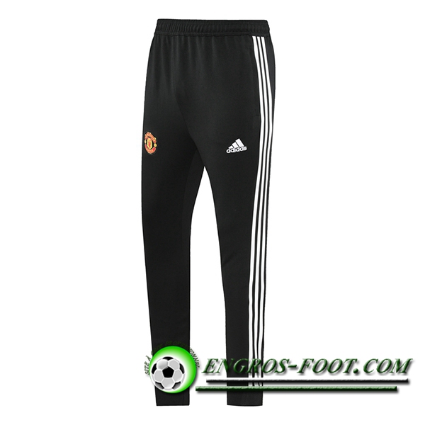 Training Pantalon Foot Manchester United Noir/Blanc 2021/2022