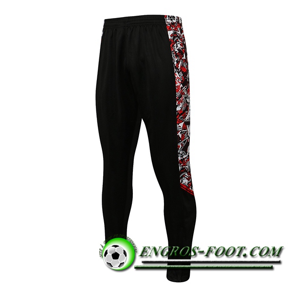 Training Pantalon Foot Milan AC Rouge/Blanc/Noir 2021/2022