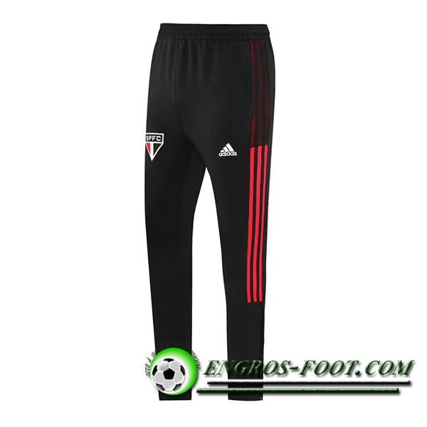 Training Pantalon Foot Sao Paulo FC Noir/Rouge 2021/2022