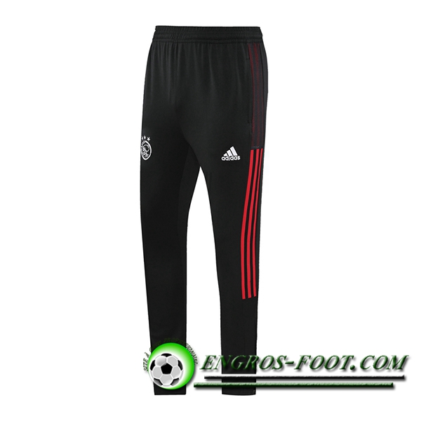 Training Pantalon Foot AFC Ajax Noir/Rouge 2021/2022