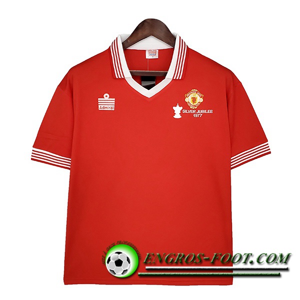 Maillot de Foot Manchester United Retro Domicile 1977